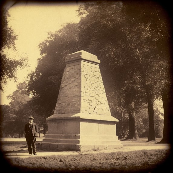The Shade Monument, Historical Sites and Famous Landmarks in Atlanta, Georgia