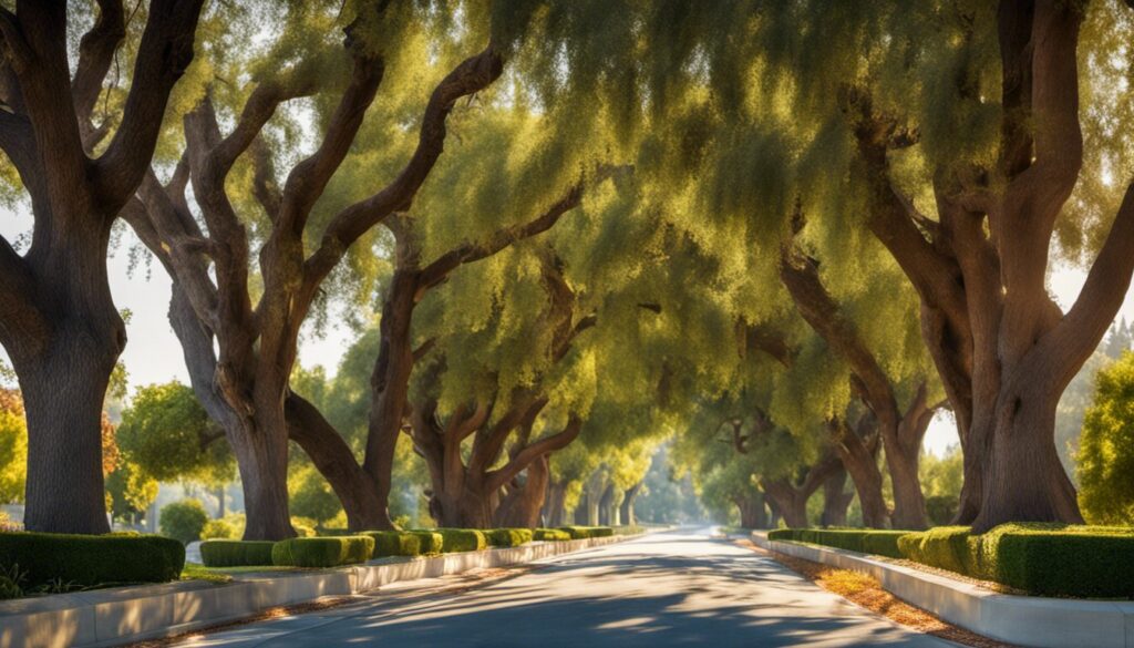 Euclid Avenue, Upland, California