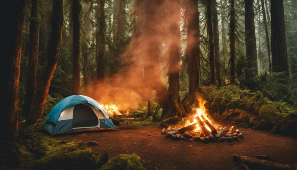 Camping, Crescent City, California