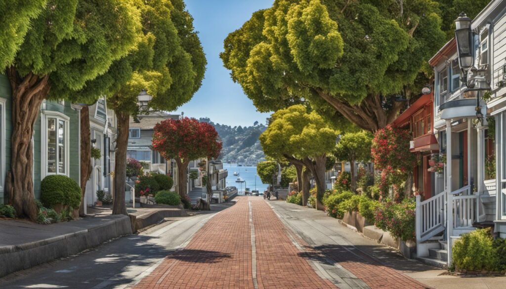 A Stroll Down Bridgeway, Sausalito, California