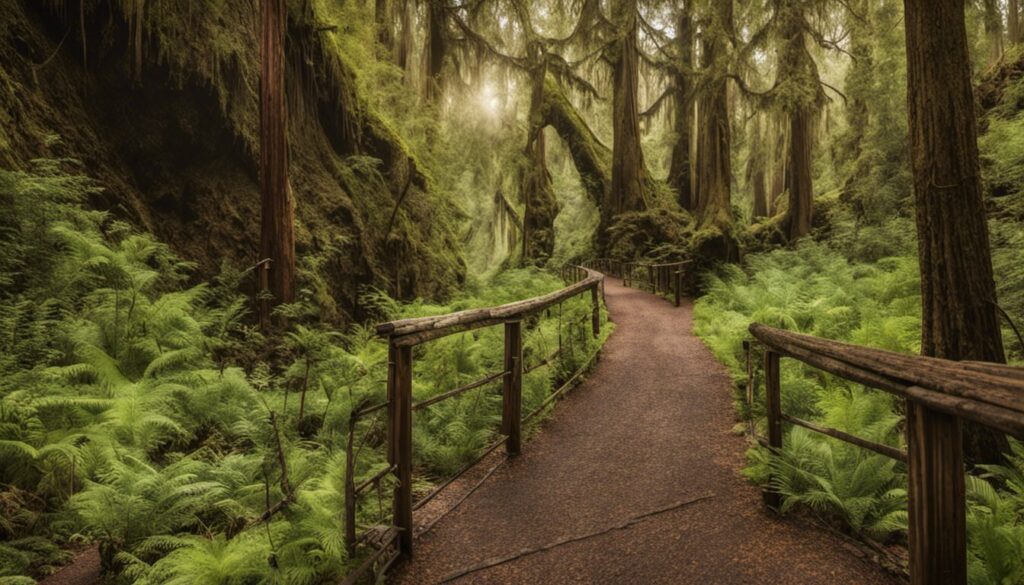 Hiking and Biking Trails, Willits, California