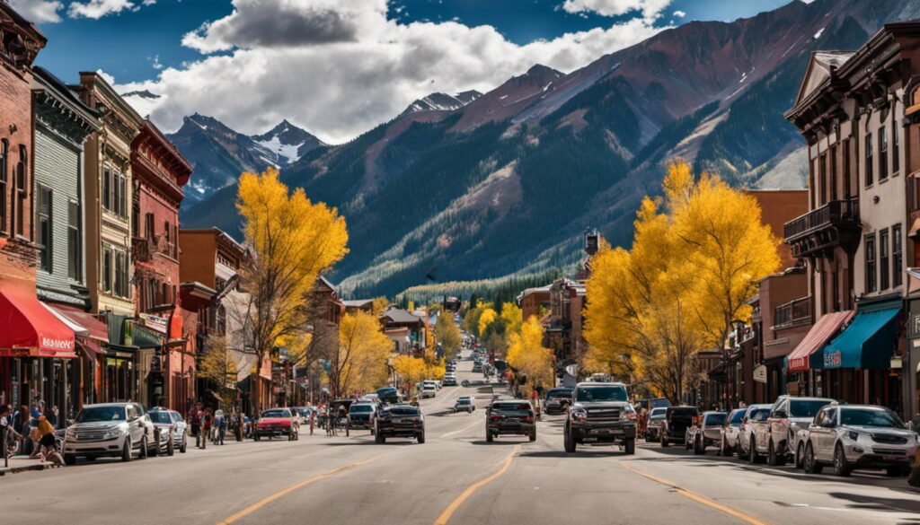 A Walk Down Colorado Avenue, Telluride, Colorado