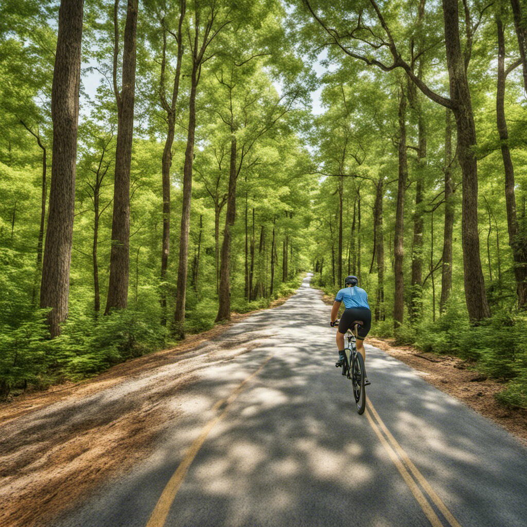 Biking, Guntersville, Alabama