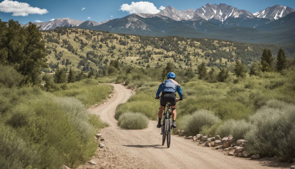 Biking in Chaffee County, Buena Vista, Colorado