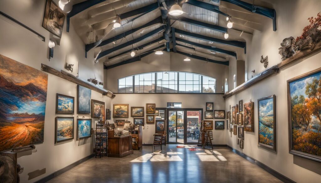 Blue Line Arts, Roseville, California