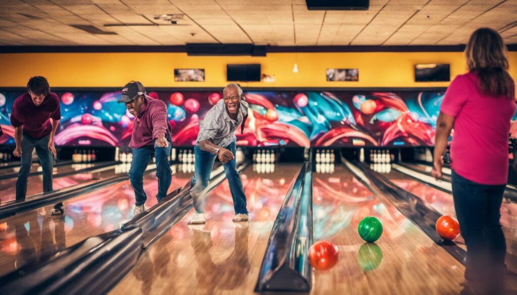 Bowling at Bama Lanes of Prattville, Prattville, Alabama