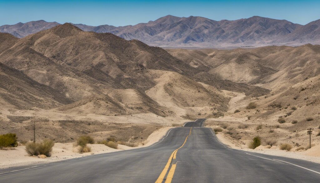 California State Route 58, Barstow, California