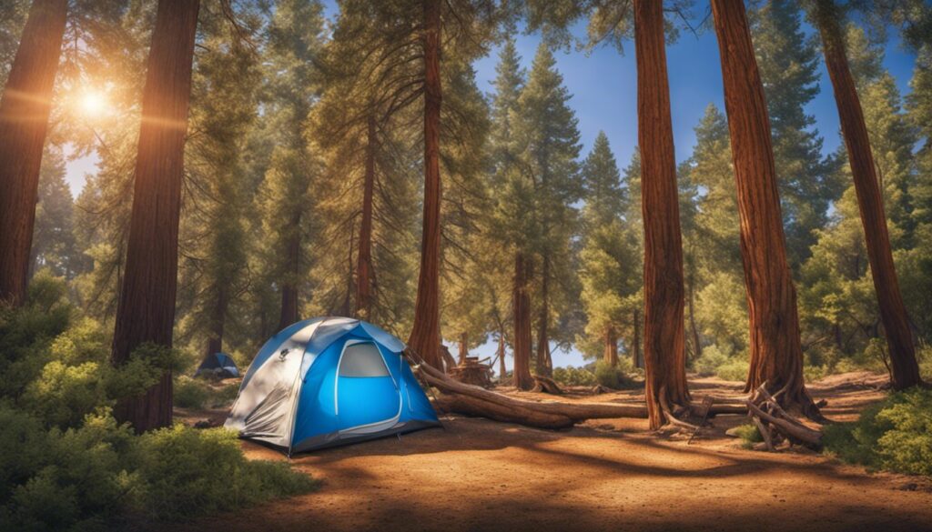 Camping Spots, Idyllwild, California