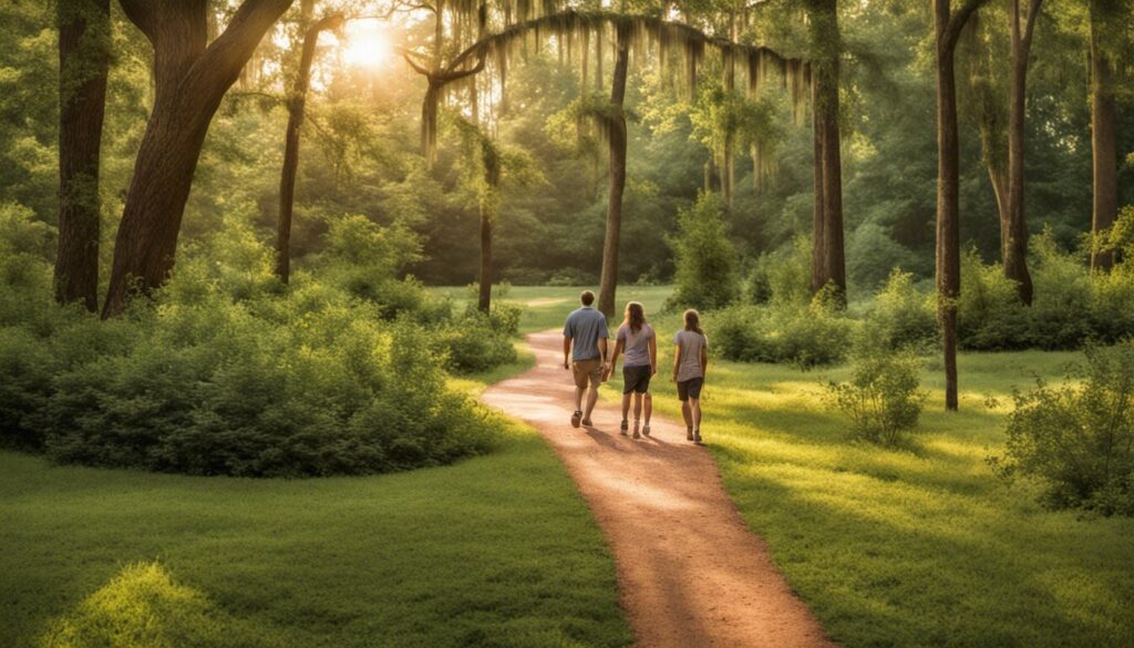 Exploring the Wilderness Park, Prattville, Alabama