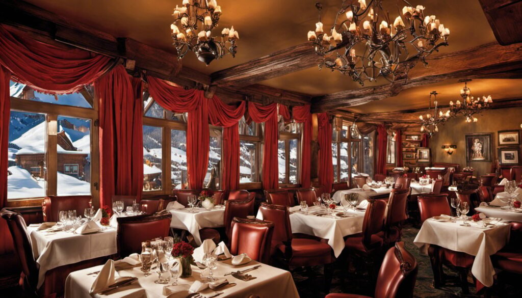 Fine Dining at Allred's Restaurant, Telluride, Colorado