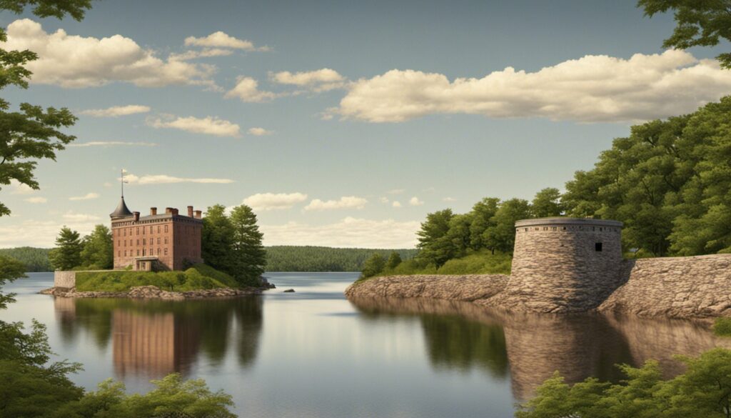 Fort Halifax, Historical Sites and Famous Landmarks in Maine