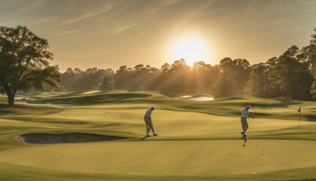 Golfing in Prattville, Prattville, Alabama