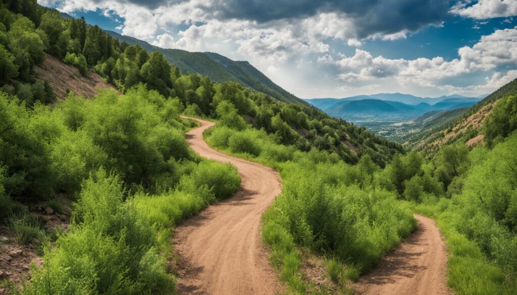 Mountain Biking, Glenwood Springs, Colorado