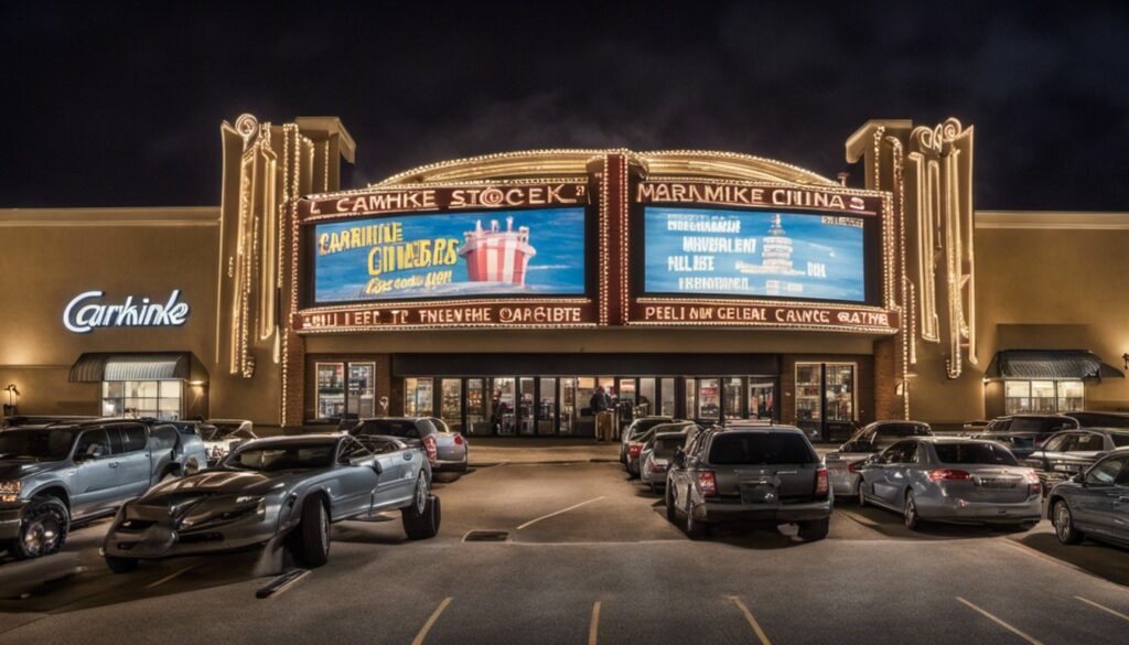Movie Night at Carmike Cinemas, Prattville, Alabama