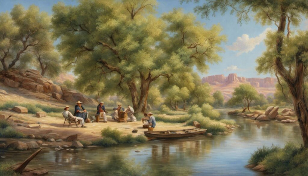 Picnicking & Fishing, Tempe, Arizona