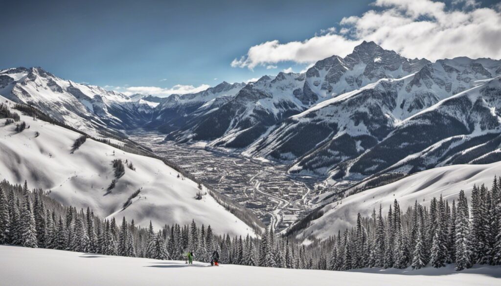 Skiing in Telluride, Telluride, Colorado