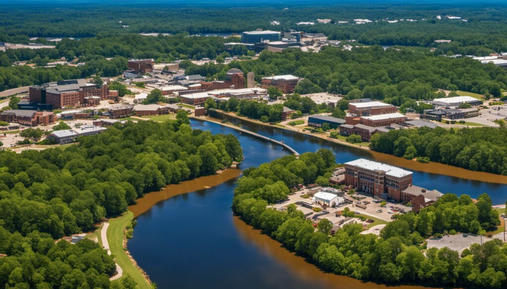 Visiting Wetumpka, Prattville, Alabama