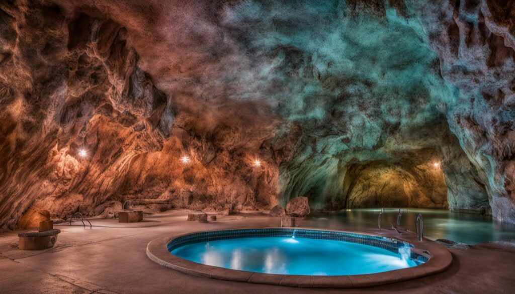 Yampah Spa and Vapor Caves, Glenwood Springs, Colorado