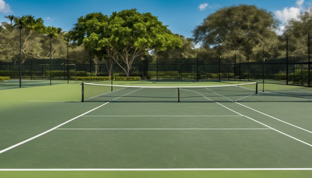 Tennis Court, Weston, Florida