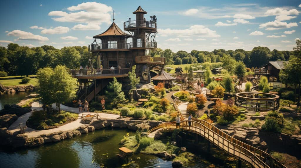 Adrenaline Rush at the Adventure Park, Fishers, Indiana