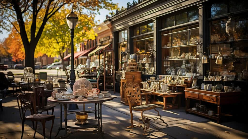 Antique Shops, Nappanee, Indiana