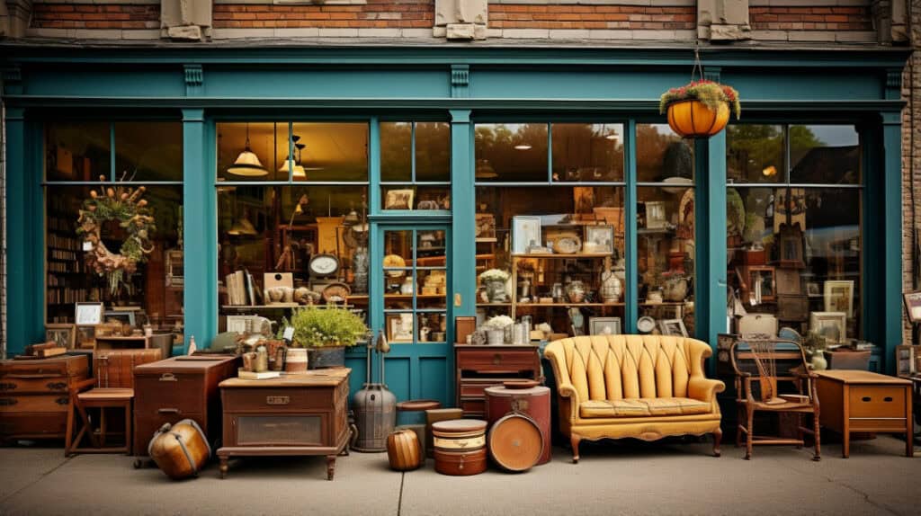 Antique Shops, Paoli, Indiana