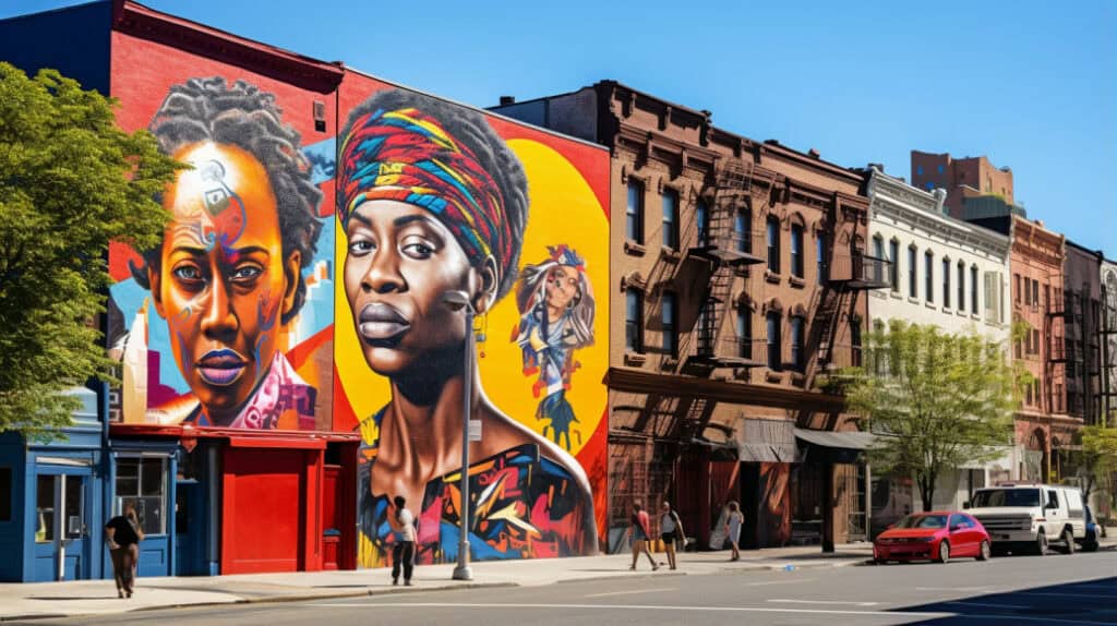 Harlem's Vibrant Art Scene, Harlem, New York