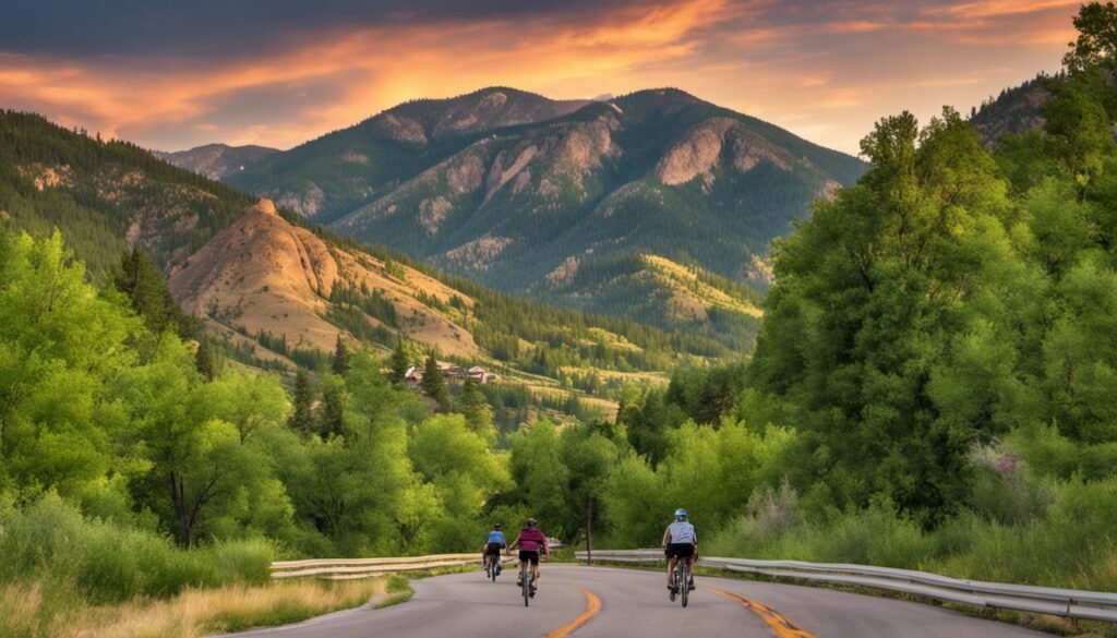 Biking, Black Hawk, Colorado