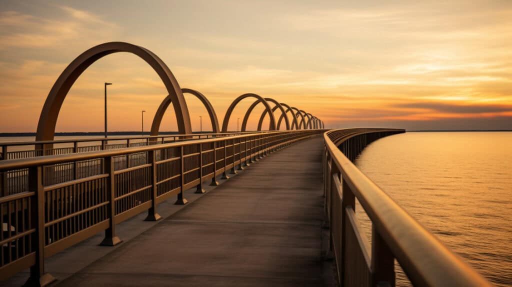 Biloxi Bay Bridge Walk, Ocean Springs, Mississippi