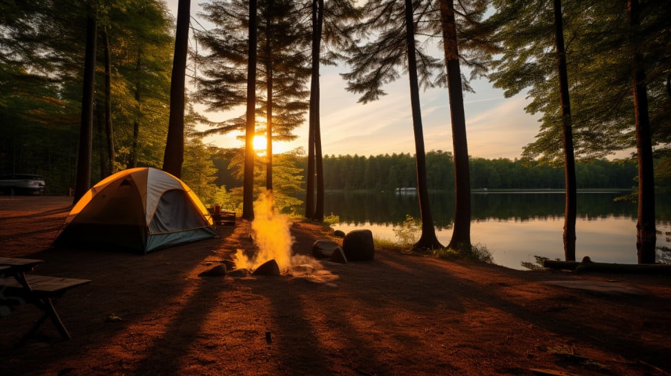 Camping Sites, Houghton, Michigan