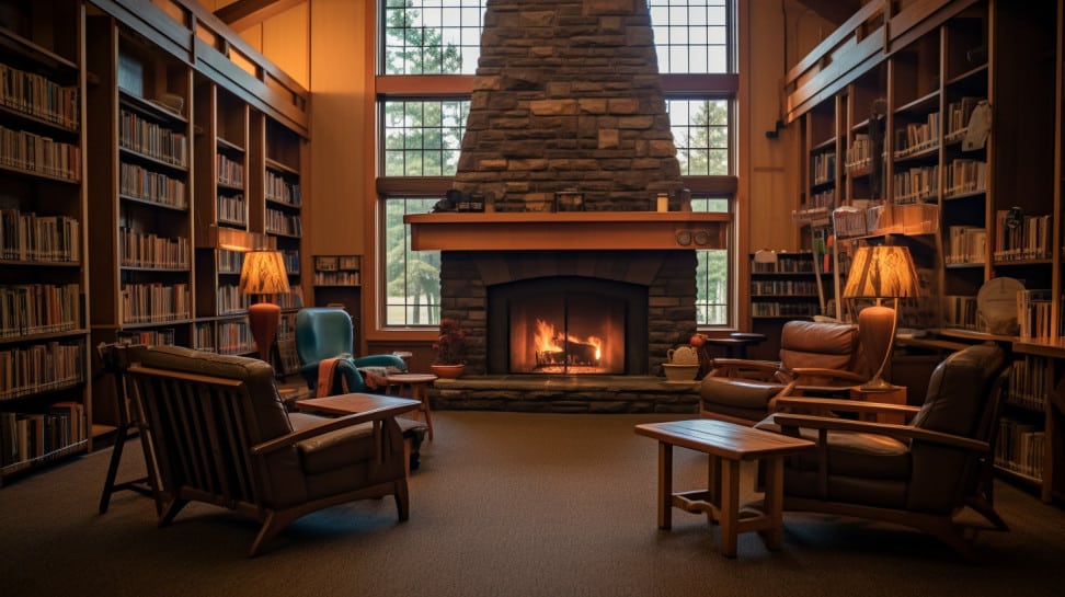 Copper Country Library, Houghton, Michigan