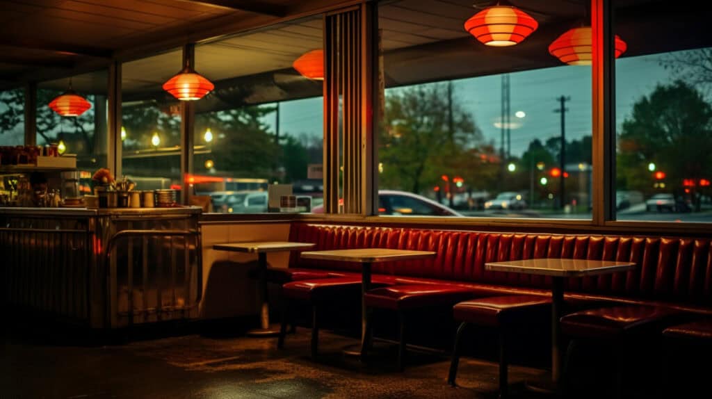 Dinner: Ajax Diner, Oxford, Mississippi