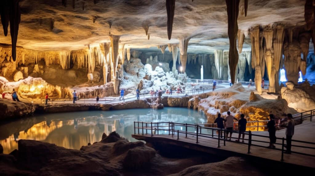 Explore the Bluespring Caverns, Peru, Indiana