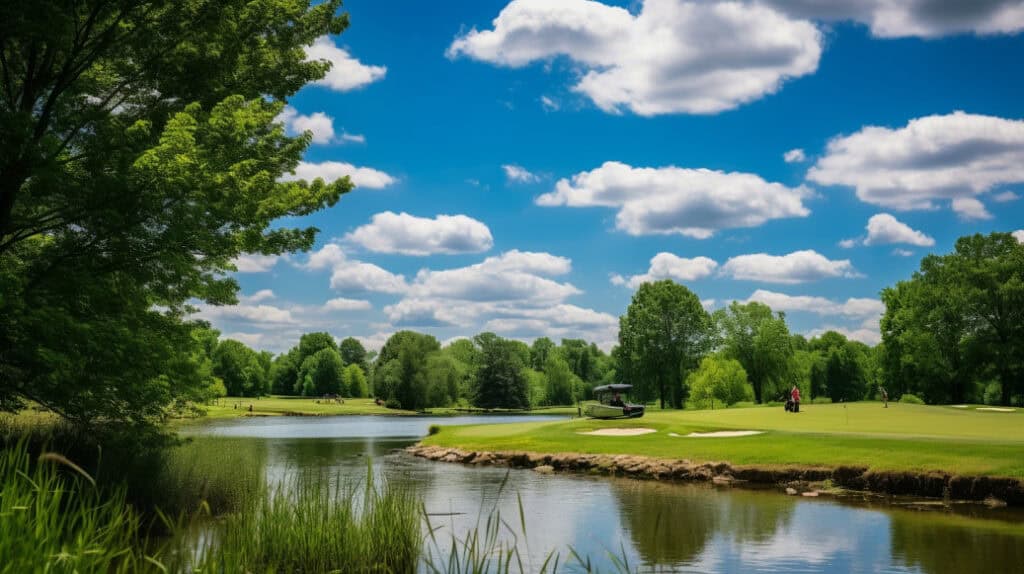 Golfing at World of Golf, Florence, Kentucky