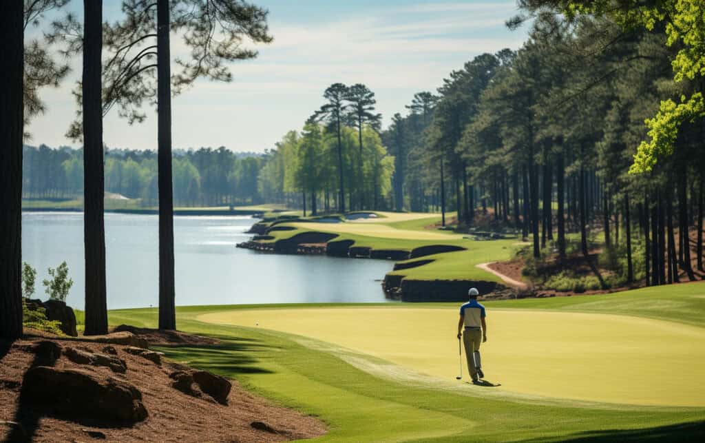 Golfing in Eatonton, Eatonton, Georgia
