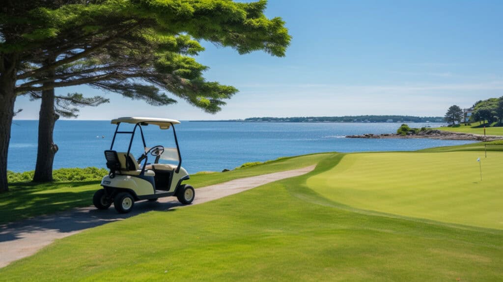 Golfing in Falmouth, Falmouth, Massachusetts