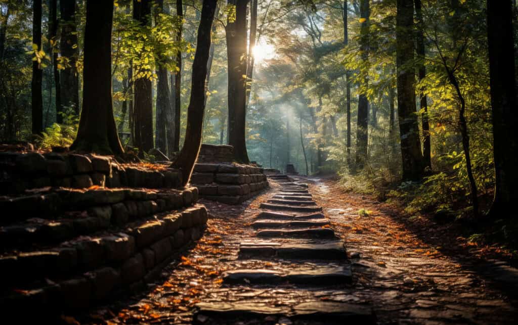 Hiking Trails, Dahlonega, Georgia