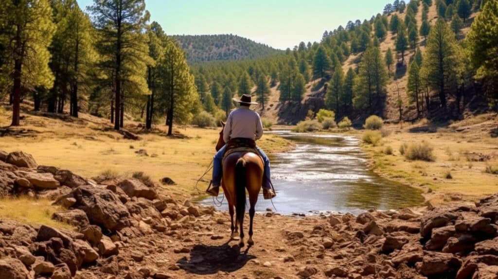 Horseback Riding, Red River, New Mexico