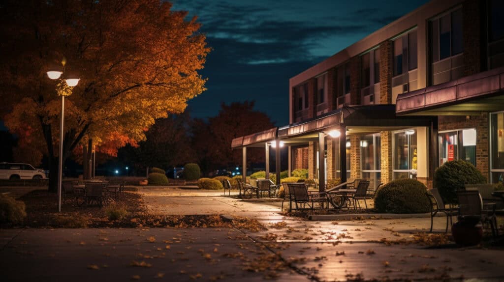 Hotel, Fair Oaks, Indiana