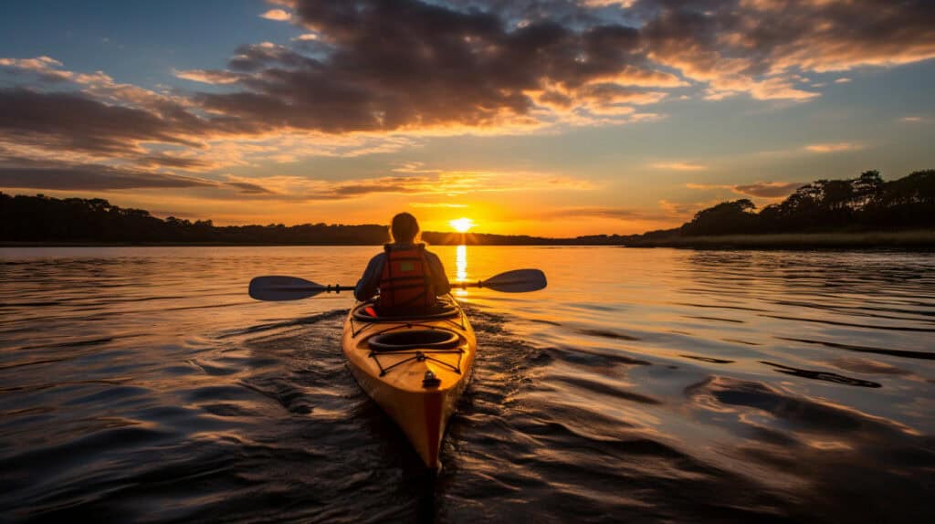 Kayaking, Falmouth, Massachusetts