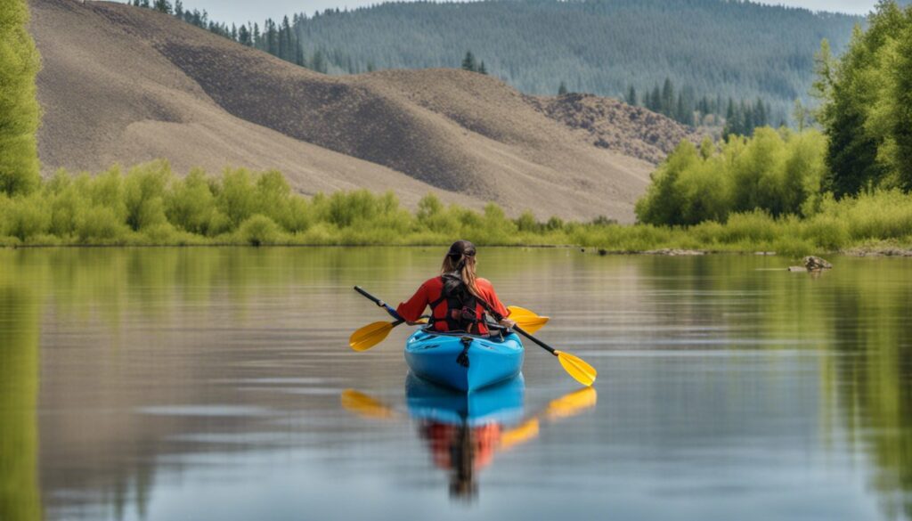 Kayaking, Grangeville, Idaho