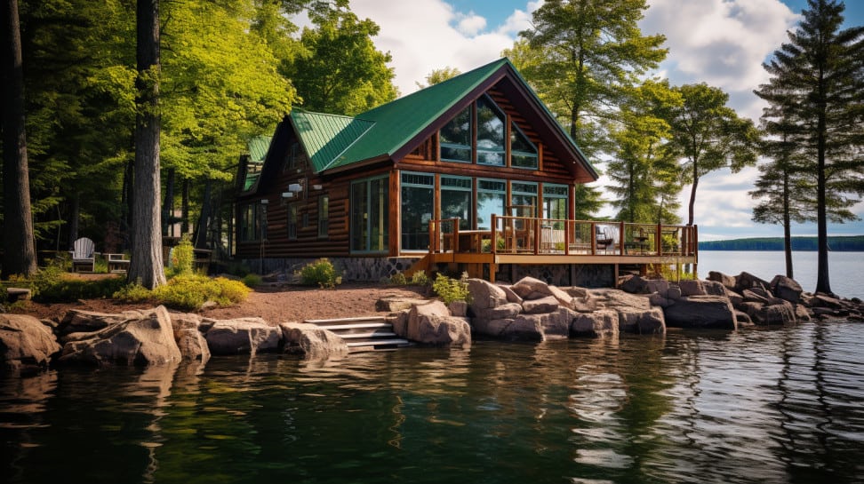 Lakefront Cottage on Portage Lake, Houghton, Michigan