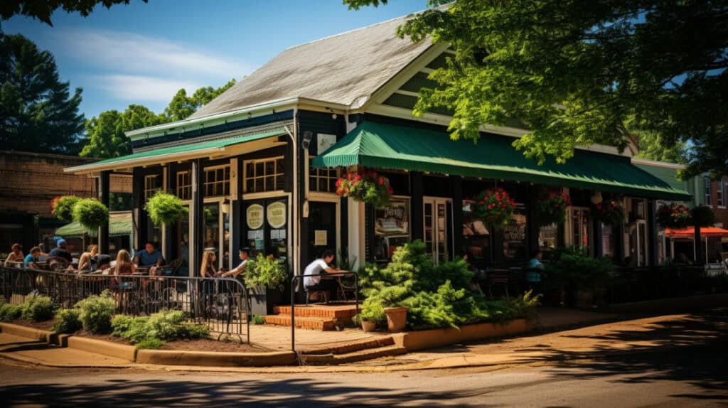 Lunch: City Grocery, Oxford, Mississippi