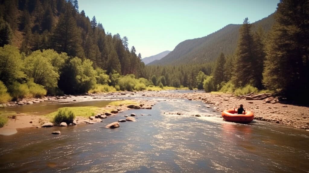 Mountain Tubing, Red River, New Mexico