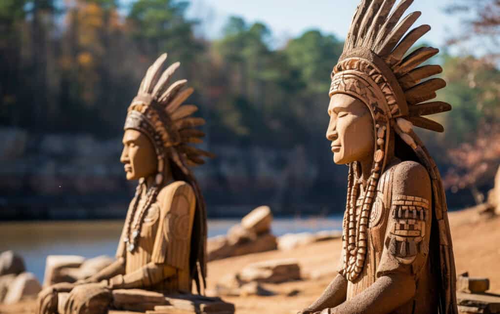 Native American Rock Effigy, Eatonton, Georgia