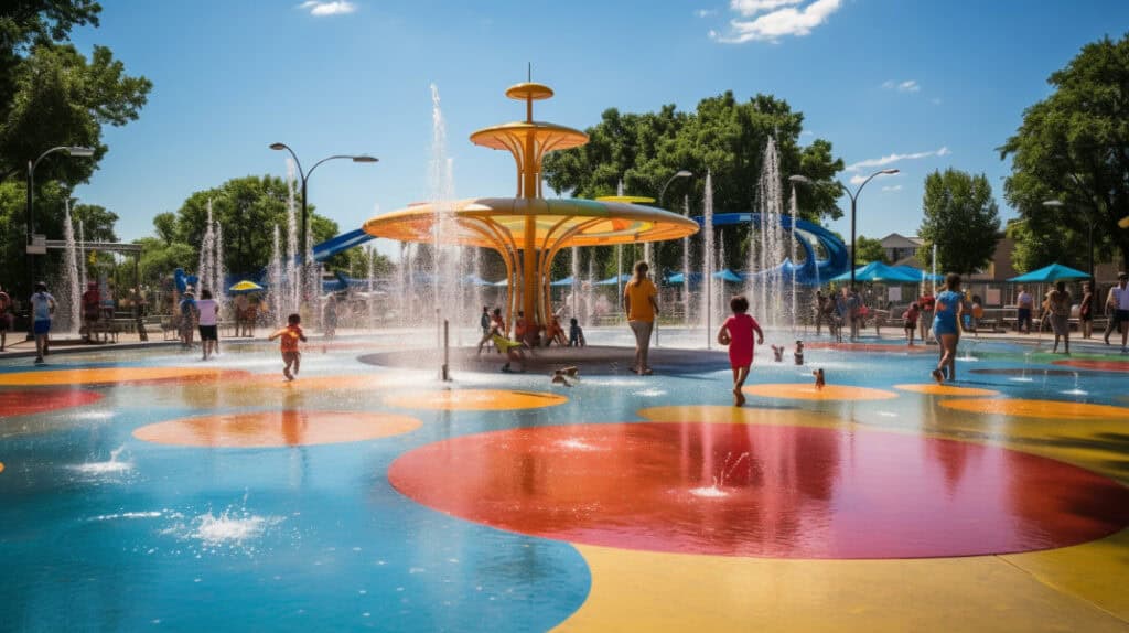 Play and Splash in Mishawaka Parks, Mishawaka, Indiana