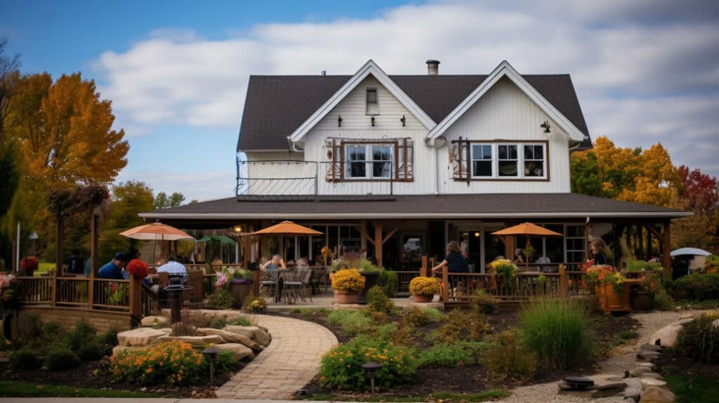 The Farmhouse Restaurant and Other Eateries, Fair Oaks, Indiana