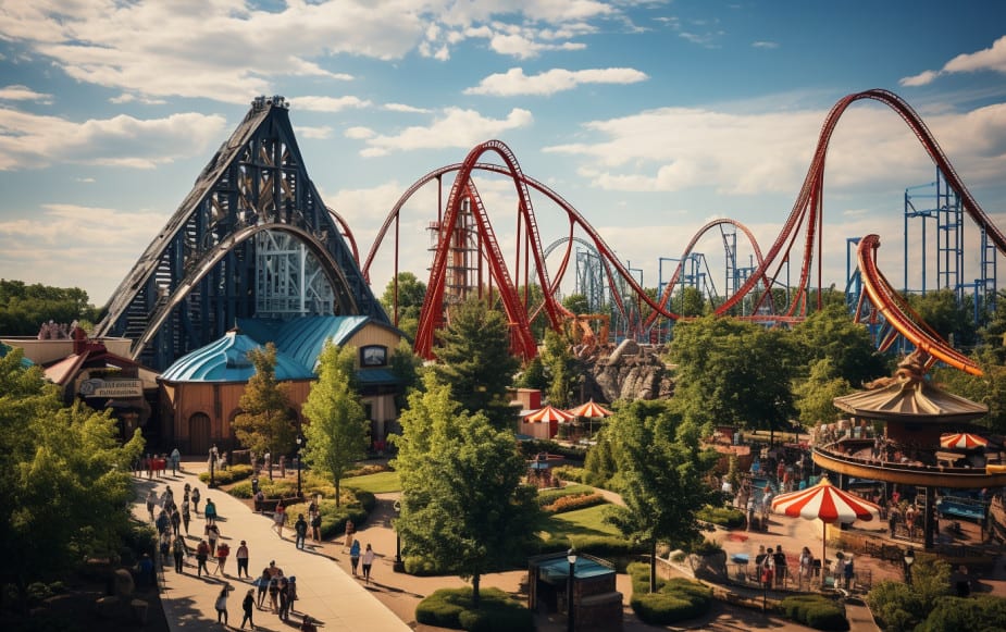 Amusement Parks, Gurnee, Illinois
