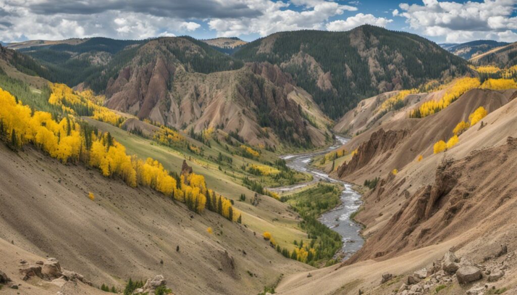 Slumgullion Earthflow, Creede, Colorado