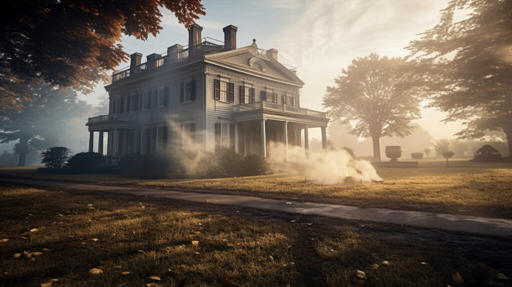 Snorting at the Mansion, Mount Vernon, Illinois